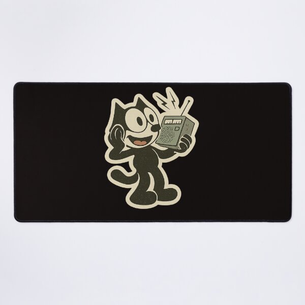 Item preview,  CAT WITH A VINTAGE RADIO designed and sold by infinitearte.