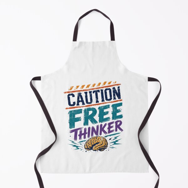 Item preview, Caution Free Thinker Independent Thought Rational Skeptic designed and sold by HumansStuck12.