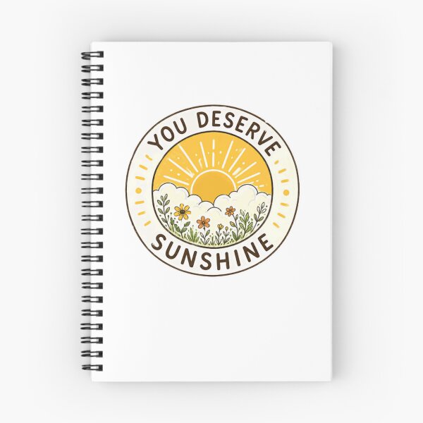 Item preview, You Deserve Sunshine Positive Motivation Self Care Wellness designed and sold by HumansStuck12.