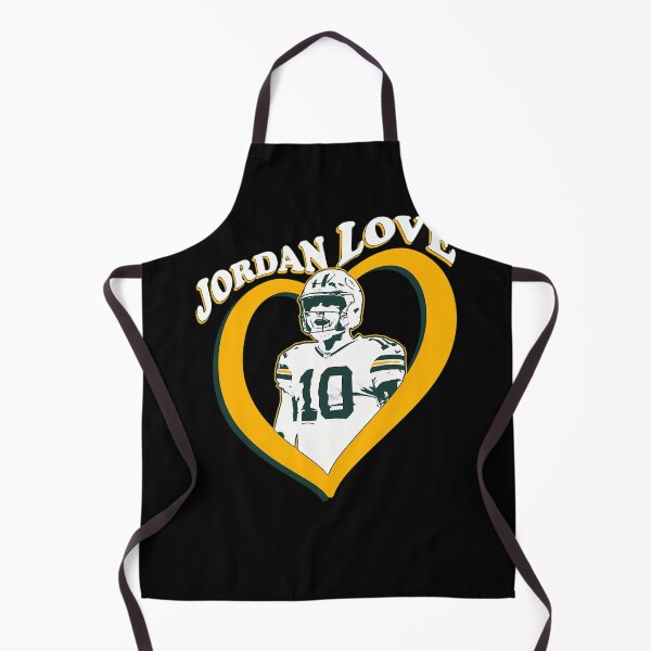 Item preview, Jordan Love Number Ten Heart Frame designed and sold by TSKSHOPPING.