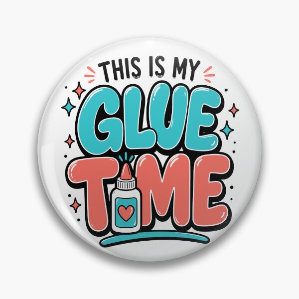 Item preview, This Is My Glue Time Funny Scrapbooking Pun Crafty Me Time designed and sold by ZIGLWORKS.