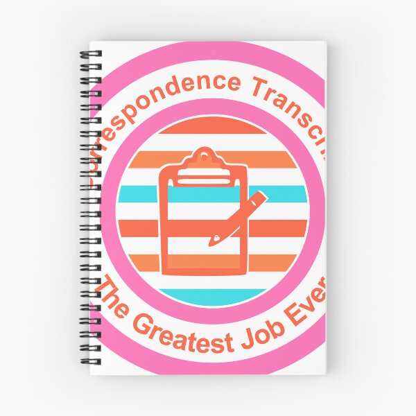 Item preview, Correspondence Transcriber The Greatest Job Ever designed and sold by TheIconSmith.