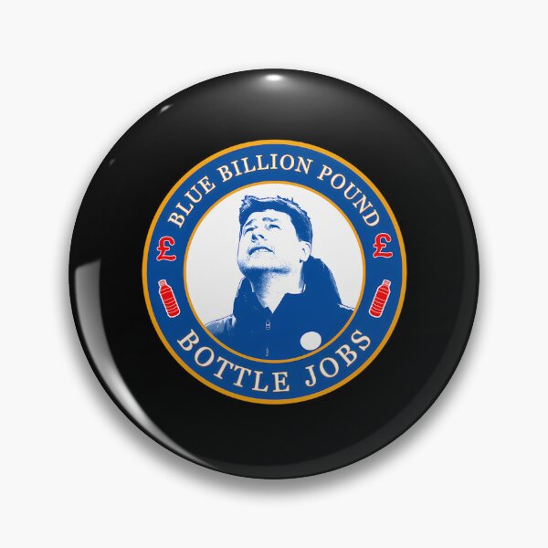 Item preview, Blue Billion Pound Bottle Jobs Crest designed and sold by TSKSHOPPING.