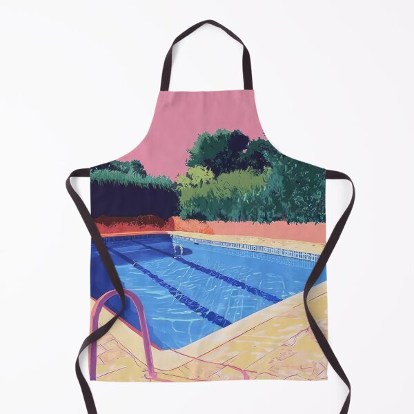 Item preview, David Hockney Inspired Colorful Pool Art designed and sold by CleoniqueH.