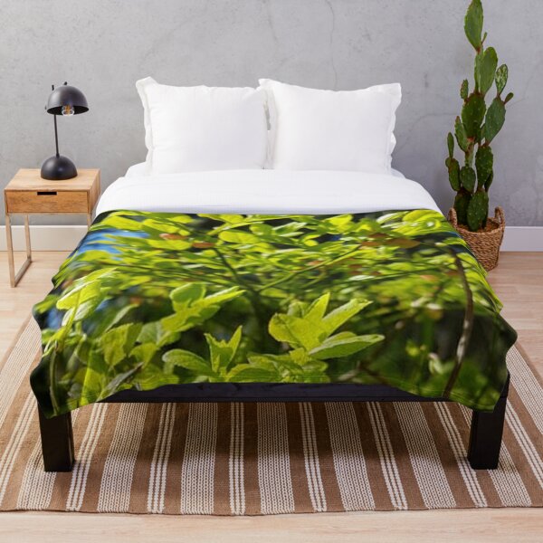 Item preview, Blueberry plant flowers in the spring forest on a sunny day designed and sold by LinkFamilyStore.