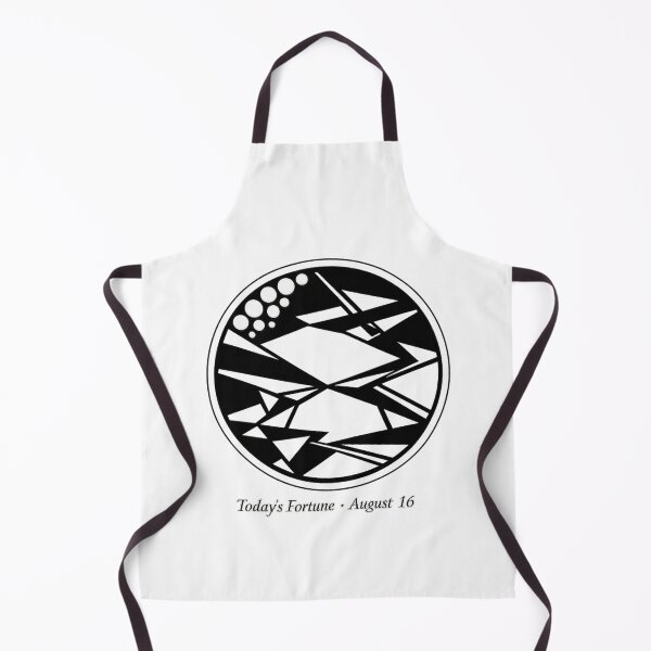 Item preview, Today’s Fortune · August 16 ,geometric in black and white designed and sold by wallartofmio.