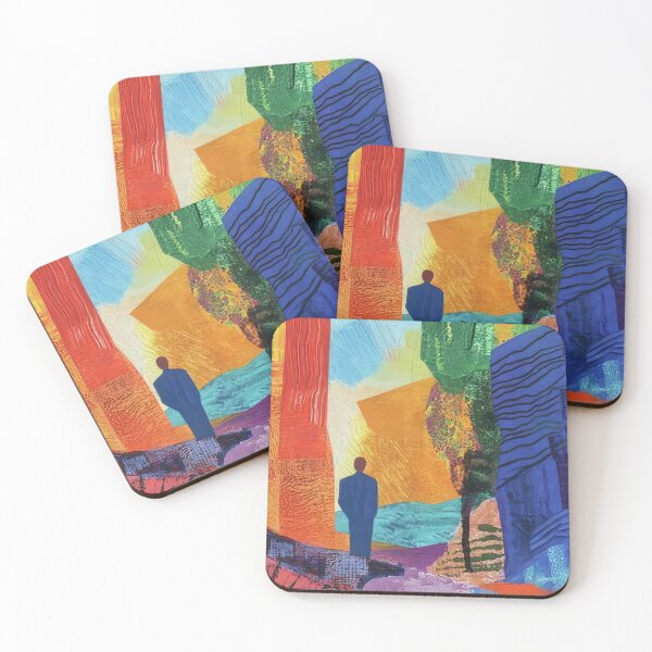 Item preview, David Hockney Inspired Colorful Pool Art designed and sold by CleoniqueH.