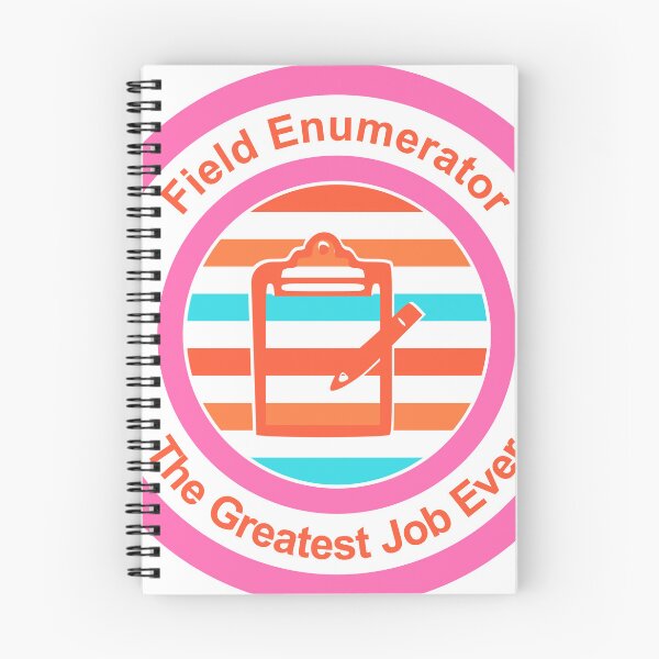 Item preview, Field Enumerator The Greatest Job Ever designed and sold by TheIconSmith.