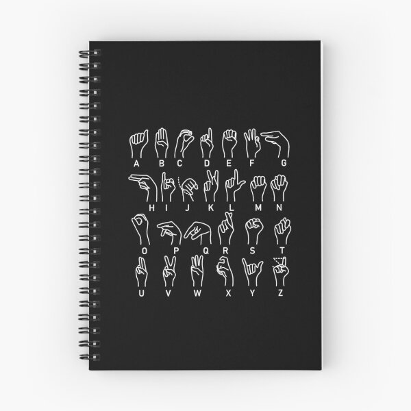 Item preview, ASL Sign Language Alphabet Hand Chart  designed and sold by roartusa.