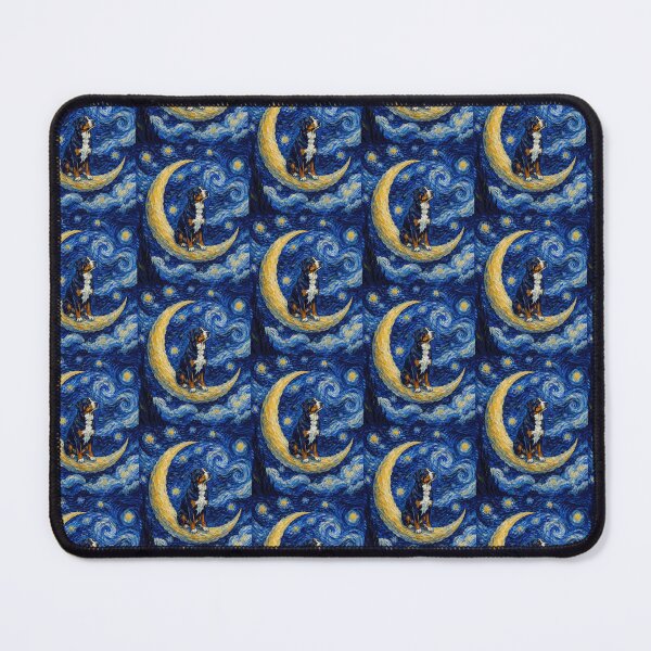 Item preview, Funny Labernese Starry Night Painting Cute Moon Stars Mom Dad Kids designed and sold by FurryHavenPH.