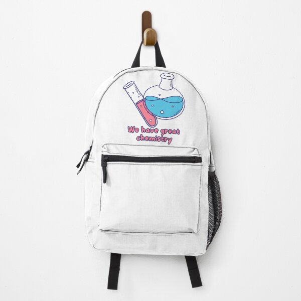 Item preview, We Have Great Chemistry - Cute Kawaii Science Laboratory Pun designed and sold by MelocotonDreams.