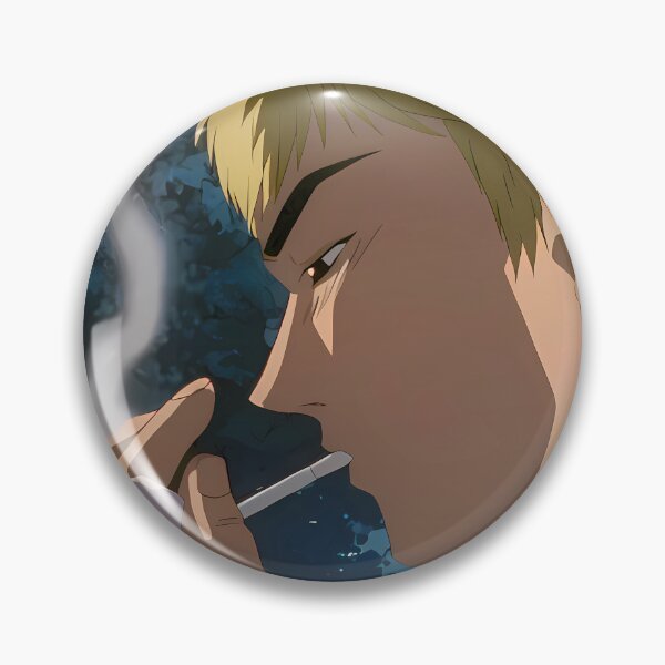 Item preview, Retro Anime Blonde Guy Smoking designed and sold by KMNVibes.