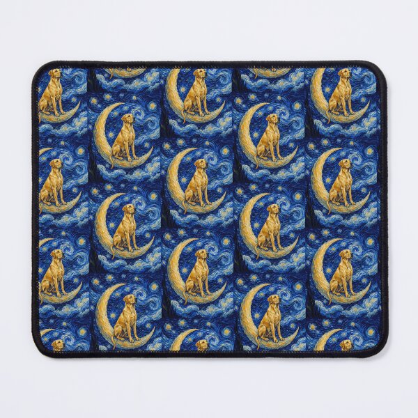 Item preview, Funny Labradane Starry Night Painting Cute Moon Stars Mom Dad Kids designed and sold by FurryHavenPH.