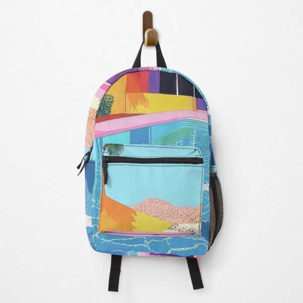 Item preview, David Hockney Inspired Colorful Pool Art designed and sold by CleoniqueH.
