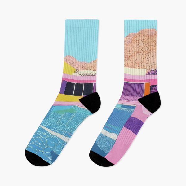 Item preview, David Hockney Inspired Colorful Pool Art designed and sold by CleoniqueH.