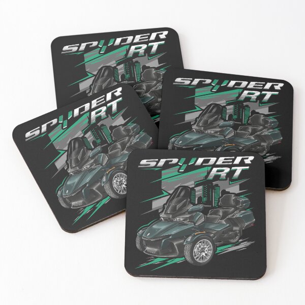 Item preview, Motorcycle Spyder RT Sea to Sky 2023 Luxurious Green Shadow for Motorcycle Riders designed and sold by MotoApparelHub.