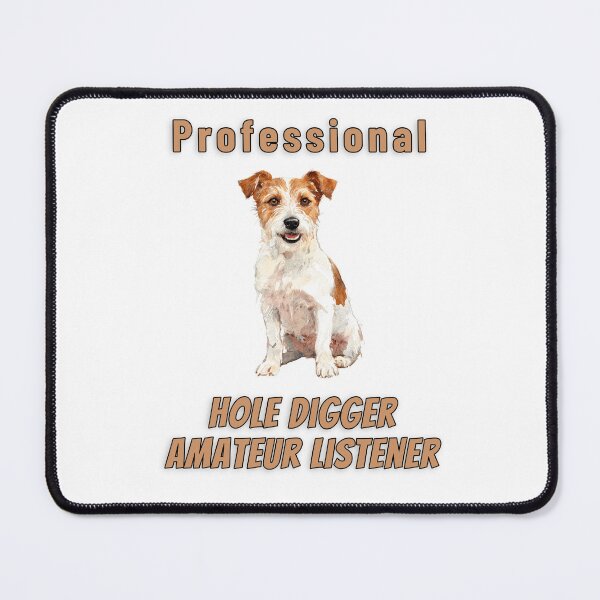 Item preview, Funny Jack Russell Digger Dog Watercolour Gift Tee designed and sold by NatureUnleashed.