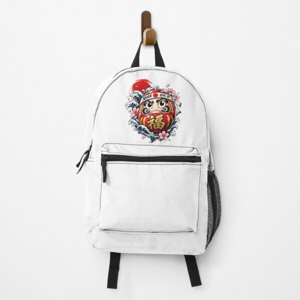 Item preview, Never Give Up Daruma Japanese Lucky Charm designed and sold by fuku-mono.