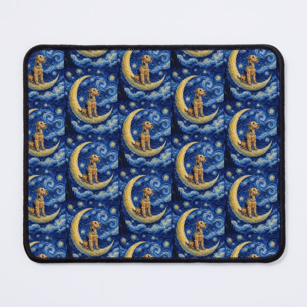 Item preview, Funny Lakeland Terrier Starry Night Painting Cute Moon Stars Mom Dad Kids designed and sold by FurryHavenPH.
