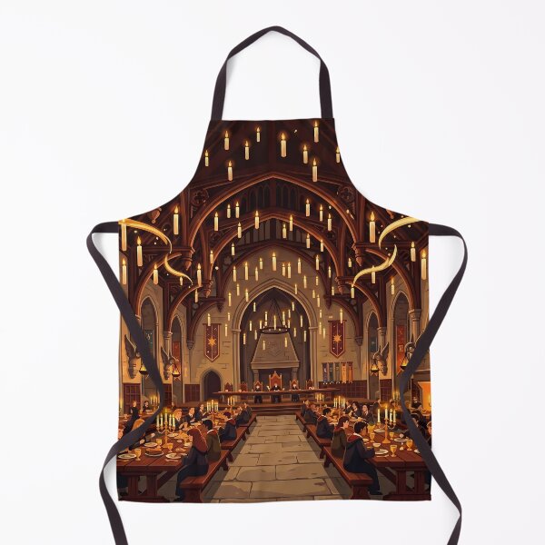 Item preview, Wizard Castle Great Hall & Floating Candles - Magical Feast Art designed and sold by KreonaTime.