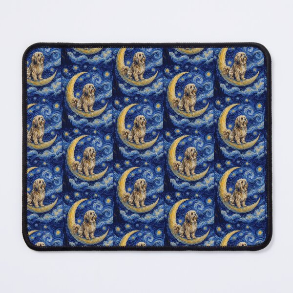 Item preview, Funny Lowchen Starry Night Painting Cute Moon Stars Mom Dad Kids designed and sold by FurryHavenPH.
