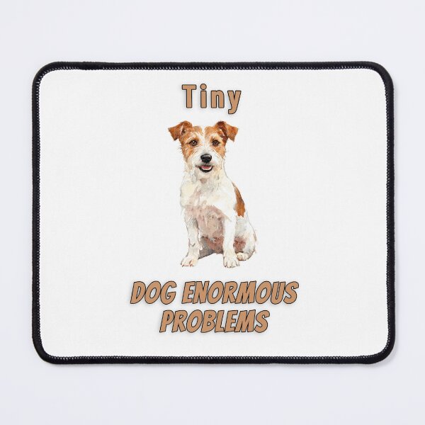 Item preview, Jack Russell Tiny Dog Big Attitude Funny Watercolour Tee designed and sold by NatureUnleashed.