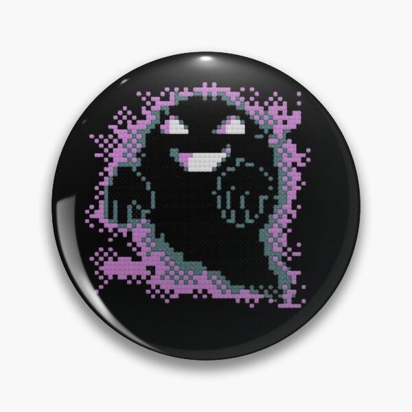 Item preview, Lavender Town PKMN Ghost Creature - Pixelart for Halloween Decoration - Gamer Nostalgia designed and sold by Alba Forjanívea.