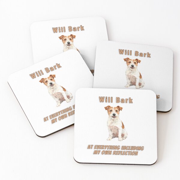 Item preview, Jack Russell Barking Dog Funny Watercolour Gift Shirt designed and sold by NatureUnleashed.