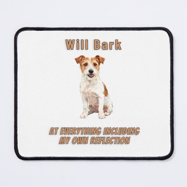 Item preview, Jack Russell Barking Dog Funny Watercolour Gift Shirt designed and sold by NatureUnleashed.