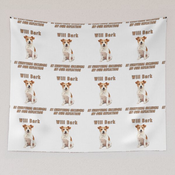 Item preview, Jack Russell Barking Dog Funny Watercolour Gift Shirt designed and sold by NatureUnleashed.