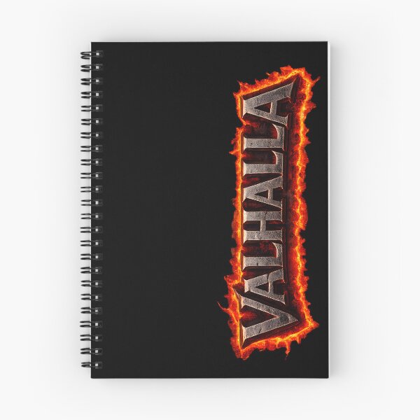 Item preview, Valhalla Viking Norse Mythology Fire Metal Design designed and sold by R3X .