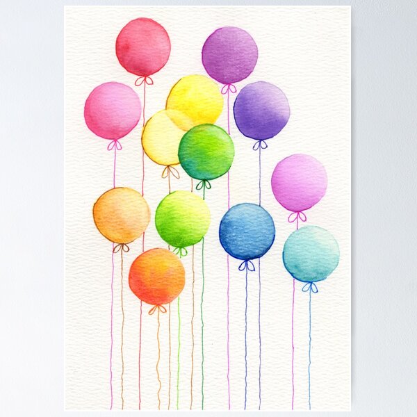 Item preview, Bright Balloons 2 designed and sold by Aileen David.