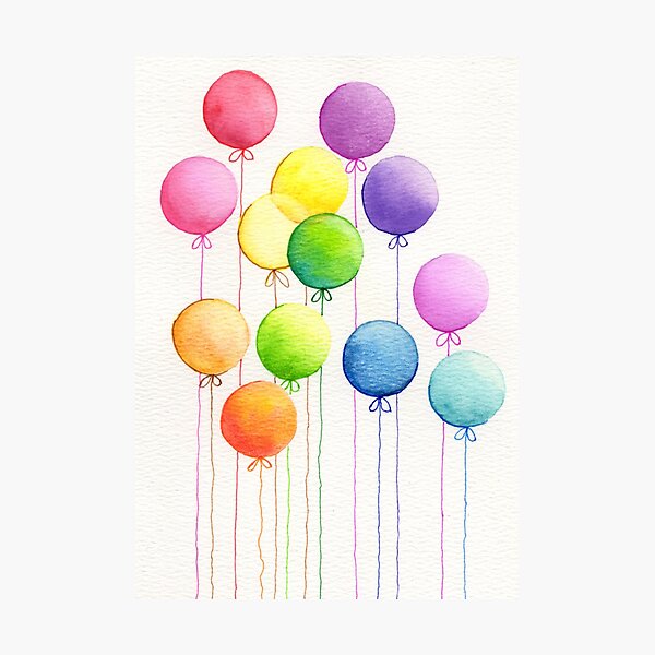 Artikelvorschau, Bunte Luftballons 2 entworfen und verkauft von Aileen David.