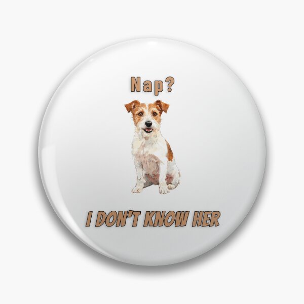Item preview, Jack Russell Energetic Dog Funny Watercolour Sleep Tee designed and sold by NatureUnleashed.