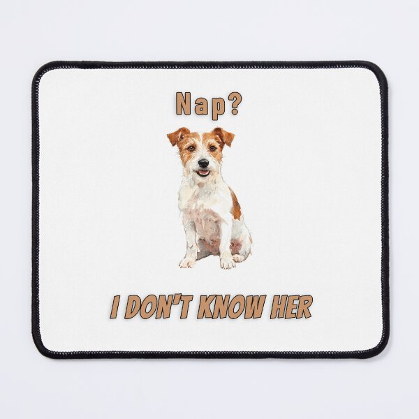 Item preview, Jack Russell Energetic Dog Funny Watercolour Sleep Tee designed and sold by NatureUnleashed.