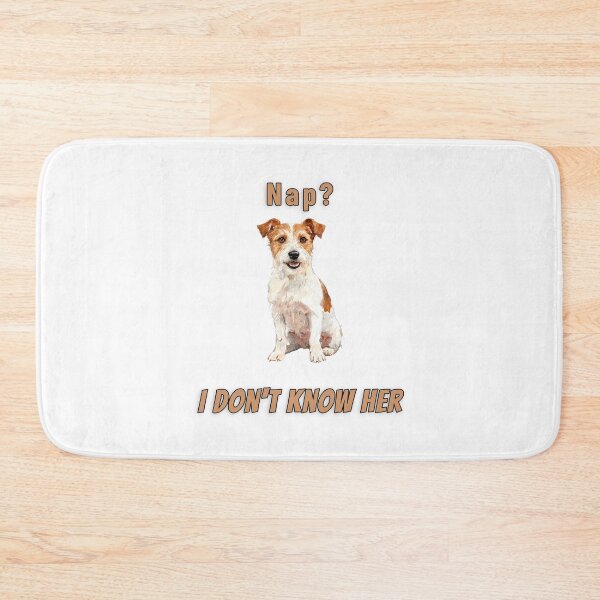 Item preview, Jack Russell Energetic Dog Funny Watercolour Sleep Tee designed and sold by NatureUnleashed.