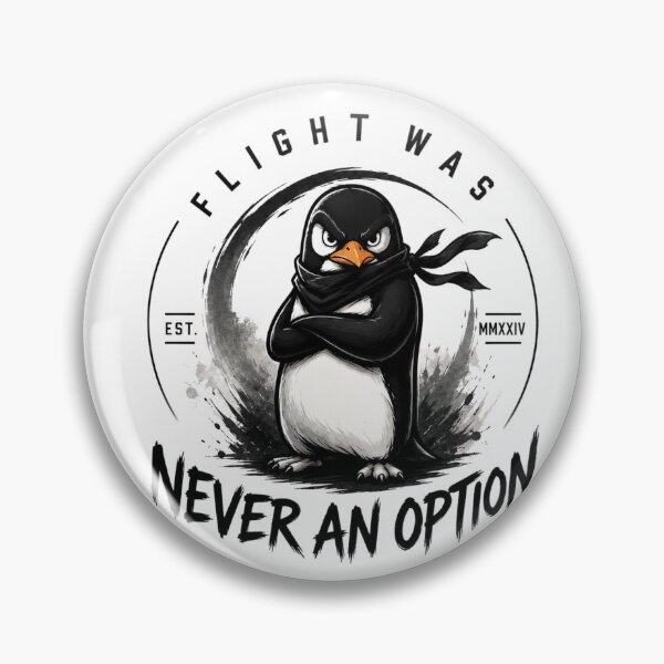 Item preview, flight was never an option penguin designed and sold by gypsy-joker.
