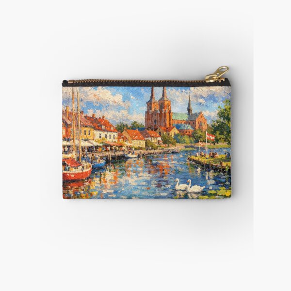 Item preview, A painting of Roskilde, Denmark – A Beautiful place in Europe. designed and sold by GalleryKauffeld.