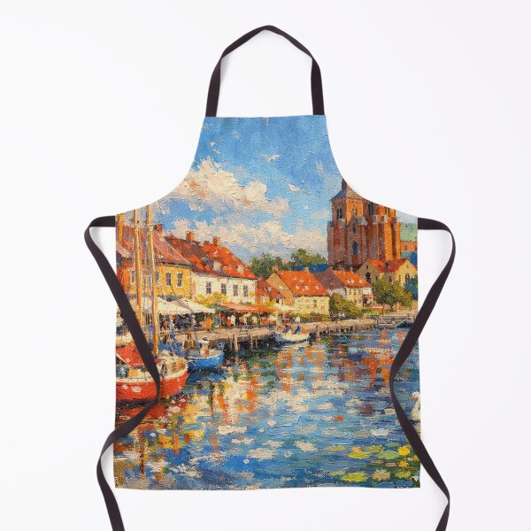 Item preview, A painting of Roskilde, Denmark – A Beautiful place in Europe. designed and sold by GalleryKauffeld.