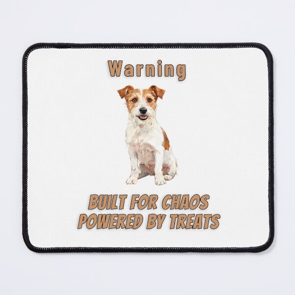 Item preview, Jack Russell Chaos Treat Lover Funny Watercolour Dog Tee designed and sold by NatureUnleashed.
