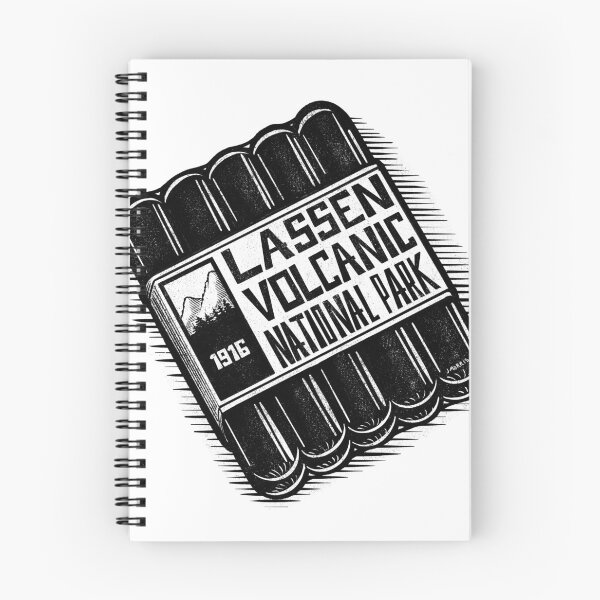 Item preview, Hot Dog Label of Lassen Volcanic National Park designed and sold by John Morris Illustration.