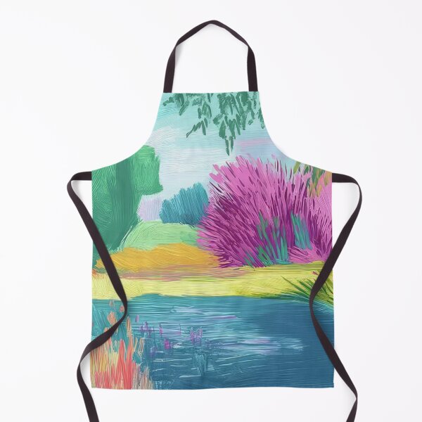 Item preview, David Hockney Inspired Colorful Pool Art designed and sold by CleoniqueH.
