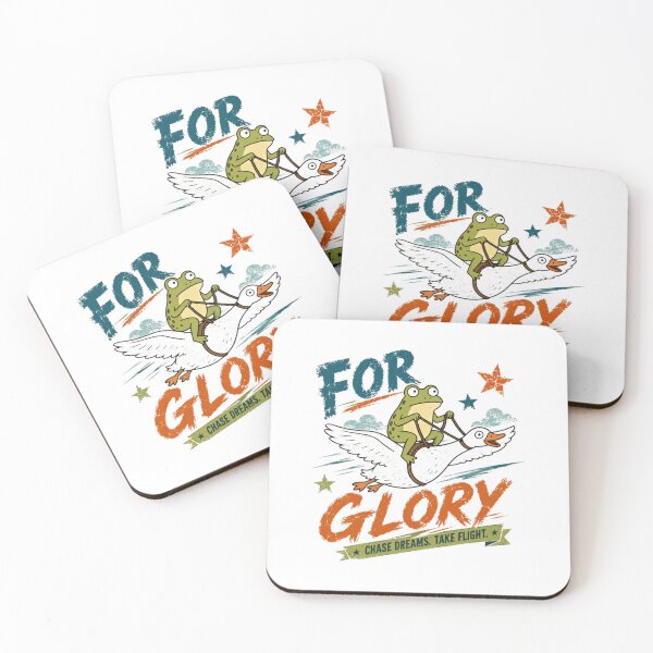 Item preview, For Glory Chase Dreams Take Flight Animal Adventure Motivation Dreamer designed and sold by HumansStuck12.
