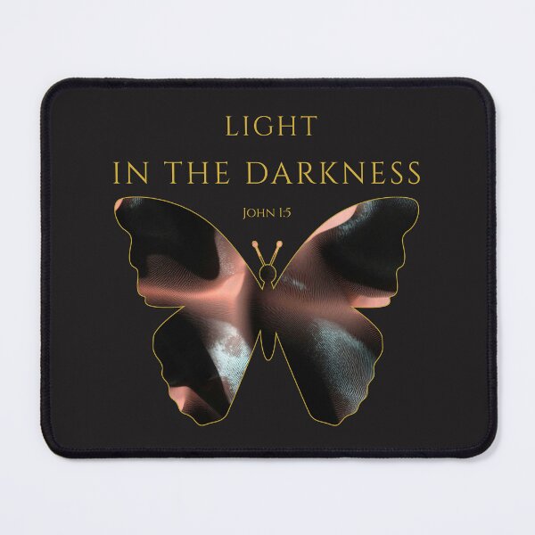 Item preview, Light in the Darkness – John 1:5 | One Body Series | Christian Butterfly Art designed and sold by KittenAndCo.