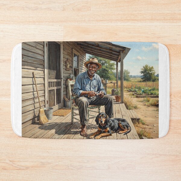 Item preview, Senior Black Man Portrait  designed and sold by Home Decor Art.