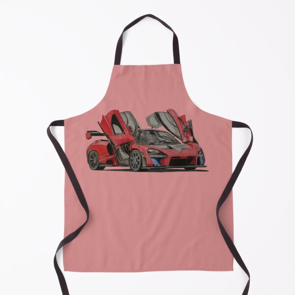 Item preview, Red Supercar Hand Drawn Pencil Sketch Art designed and sold by URSM.