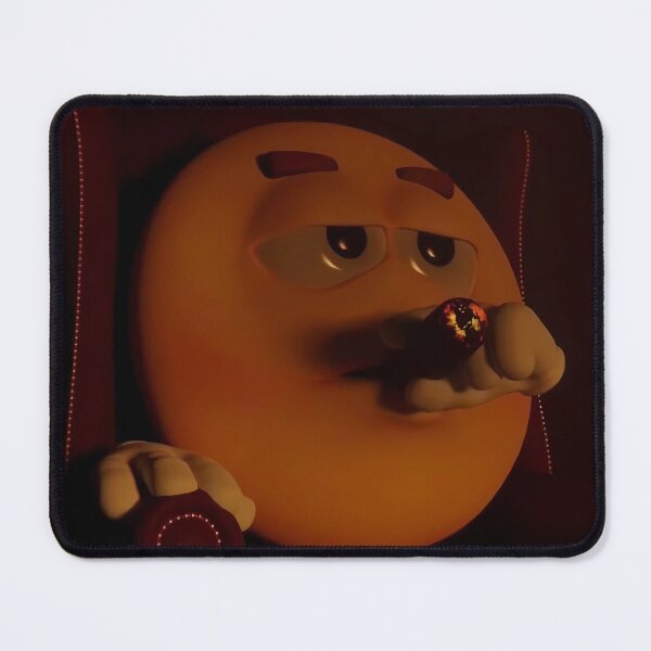 Item preview, Emoji Boss Smoking Cigar in Armchair designed and sold by KMNVibes.