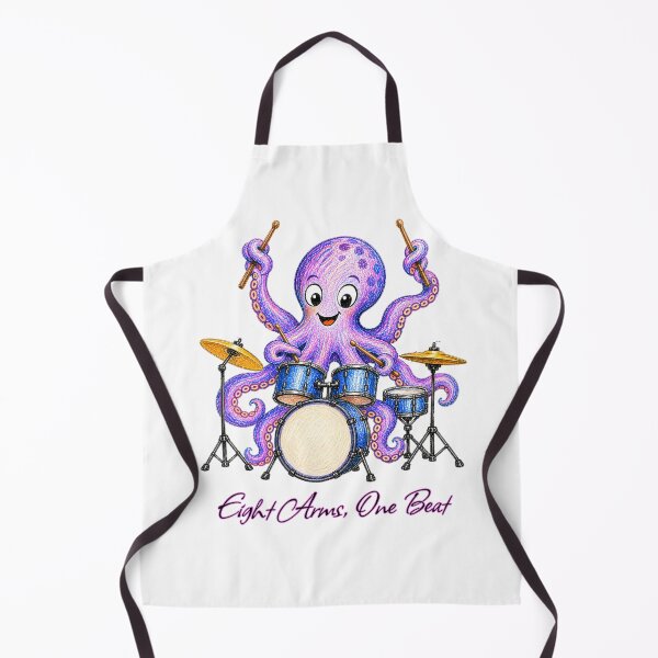 Item preview, Eight Arms One Beat Octopus Drummer designed and sold by Buli89.