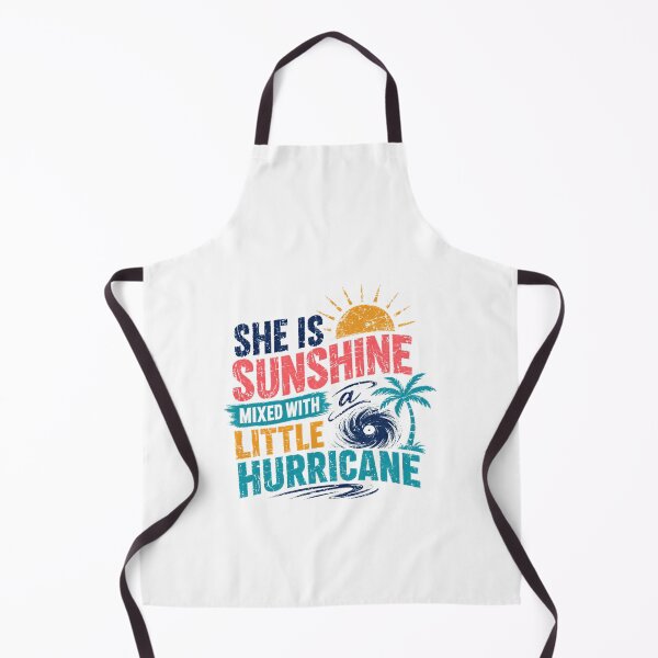 Item preview, She Is Sunshine Mixed With A Little Hurricane Woman Personality Quote designed and sold by HumansStuck12.