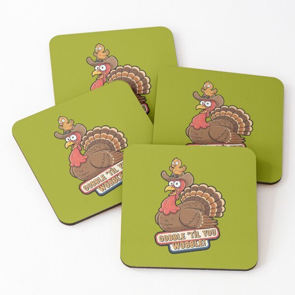 Item preview, Gobble Til Ya Wobble Cute Turkey designed and sold by Mattigiov.